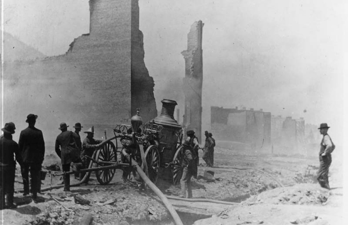 1898 opera house fire ruins 1898 opera house fire ruins